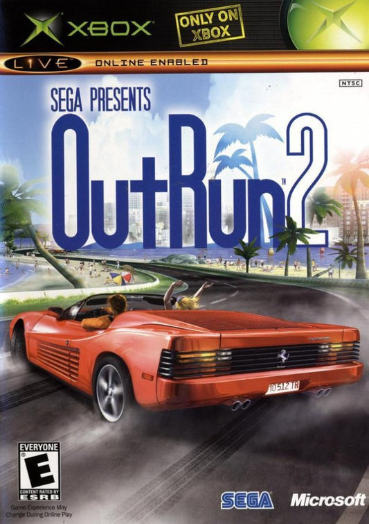 OutRun 2 cover art for Xbox (XBOX) video game