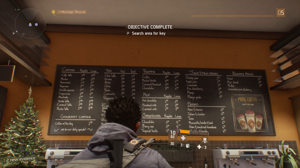 Tom Clancy's The Division – Xbox One (XONE) gameplay for online open-world third-person shooter video game