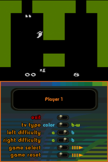 Atari's Greatest Hits Volume 1 gameplay for Nintendo DS (DS) classic arcade game compilation video game