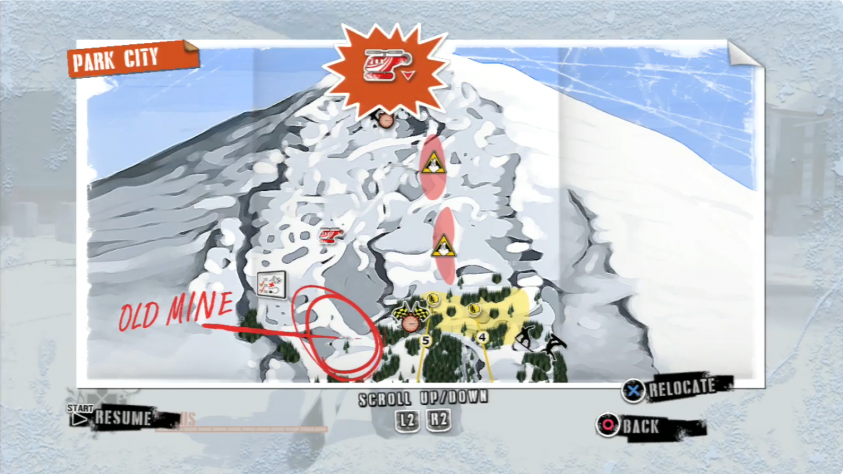 Shaun White Snowboarding PlayStation 3 PS3 video game, extreme sports, snowboarding action, open-mountain gameplay, Ubisoft title gameplay