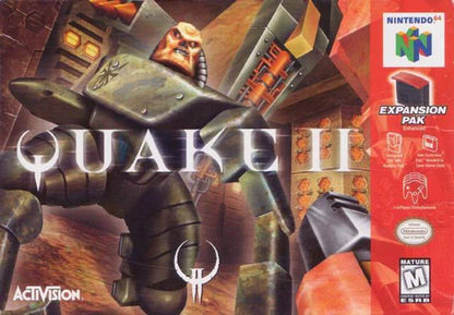Quake II cover art for Nintendo 64 N64 video game
