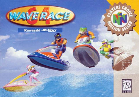 Wave Race 64 Players Choice cover art for Nintendo 64 N64 video game