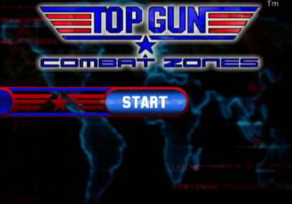 Top Gun: Combat Zones gameplay for Nintendo GameCube (GC) aerial combat flight simulation video game