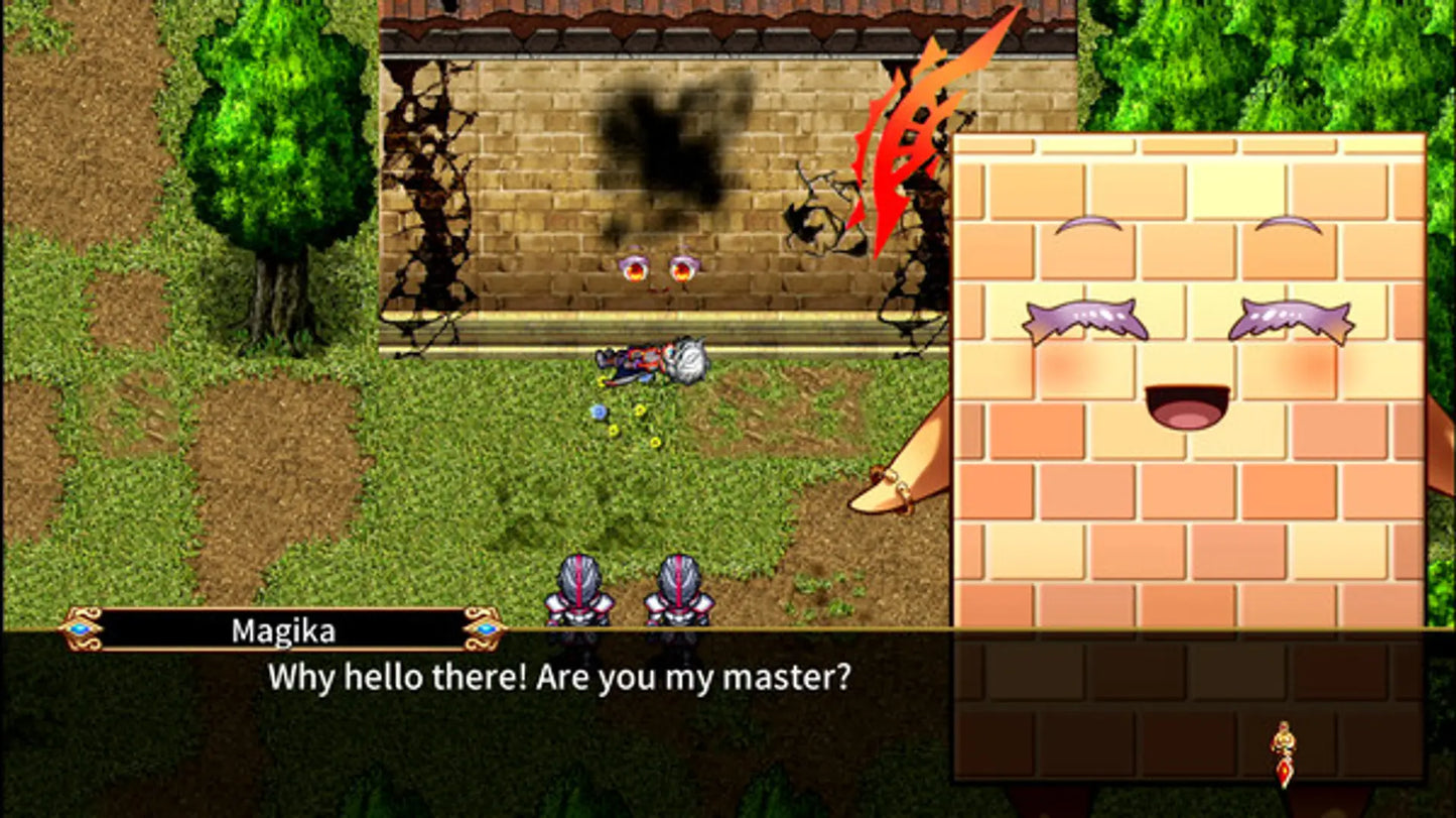 Miden Tower Limited Run 407 PlayStation 4 retro-style dungeon crawler RPG Kemco physical limited print release first-person turn-based combat exploration party-based magic system dungeon crawling collector’s item gameplay screenshot
