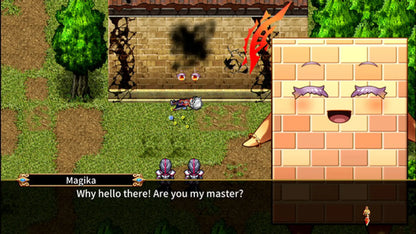 Miden Tower Limited Run 407 PlayStation 4 retro-style dungeon crawler RPG Kemco physical limited print release first-person turn-based combat exploration party-based magic system dungeon crawling collector’s item gameplay screenshot