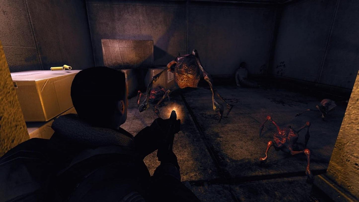 The Thing Remastered Nintendo Switch video game The Thing survival horror sci fi action psychological horror monster combat cinematic gameplay console title Nintendo Switch release gameplay