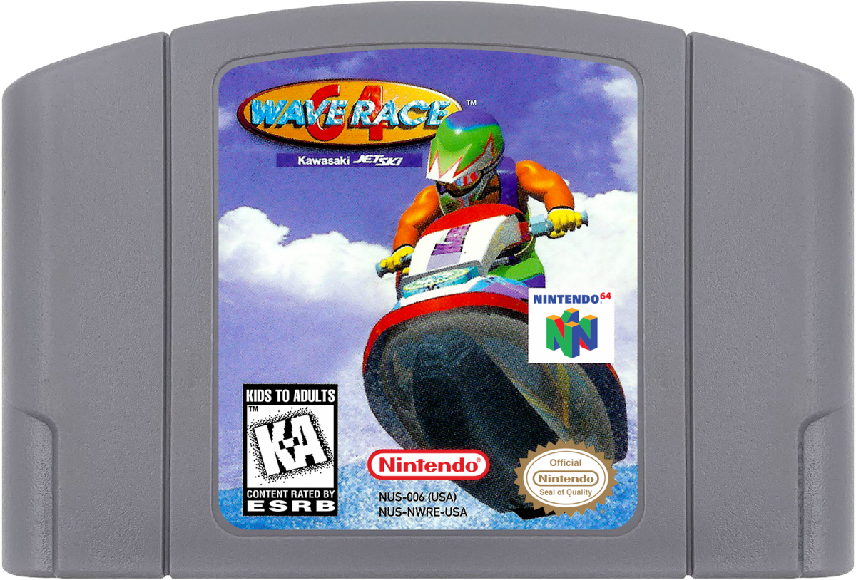 Wave Rider 64 Wave Race 64 – Nintendo 64 (N64) | Championship Jet-Ski Racing