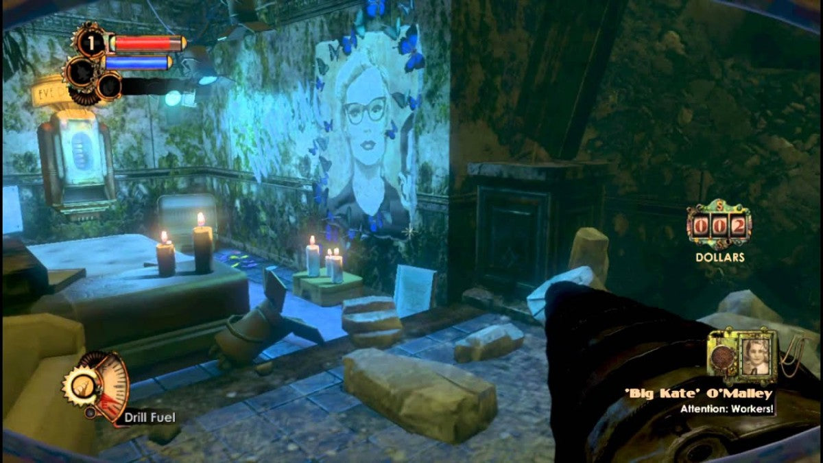 BioShock 2 PS3 atmospheric first-person action game set in the underwater city of Rapture with steampunk visuals and intense combat gameplay