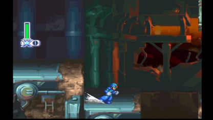 Mega Man X4 retro sci-fi action platform game for PlayStation 1 (PS1) gameplay