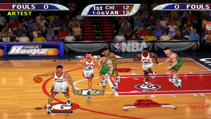 NBA 09 The Inside game for the PlayStation 2 featuring basketball gameplay with NBA teams and players story driven career mode quick play options and realistic on court action gameplay 