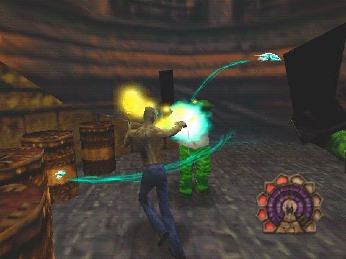 Shadow Man Sega Dreamcast retro video game action adventure gameplay
