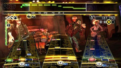 Rock Band Track Pack: Country – Nintendo Wii (Wii) rhythm music expansion pack video game gameplay