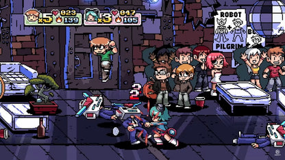 Scott Pilgrim vs. The World: The Game Complete Edition Nintendo Switch featuring retro beat ‘em up action and full DLC content gameplay