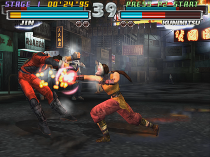 Tekken Tag Tournament Greatest Hits PlayStation 2 PS2 video game featuring classic fighting gameplay tag team battles iconic Tekken characters martial arts combat arcade action competitive gameplay and character switching PlayStation 2 retro video game collection collectible gaming appeal gameplay