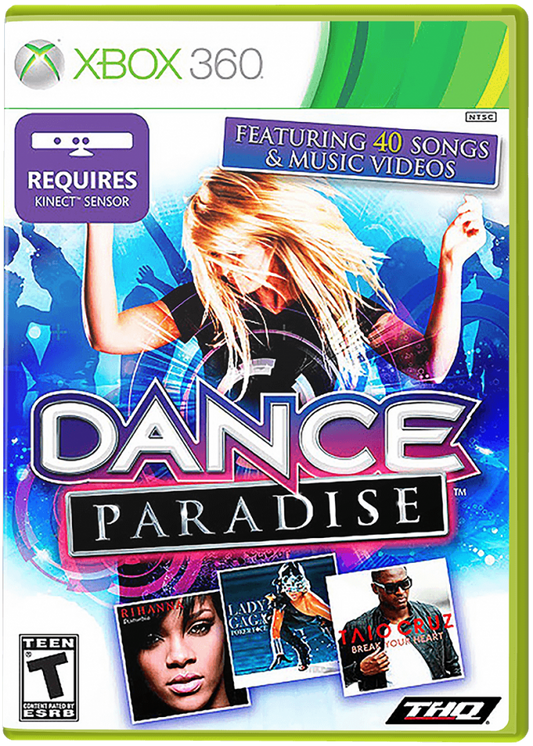 Dance Paradise – Xbox 360 (X360) Cover art for this xbox 360 game.