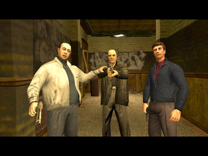 Max Payne 2 The Fall of Max Payne PS2 Sony PlayStation 2 third person shooter bullet time action noir crime thriller story driven gameplay Rockstar Games Remedy Entertainment gun combat cinematic shooting PlayStation 2 software video game title gameplay  
