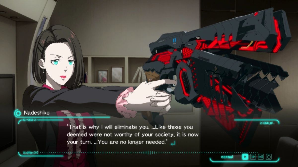 Psycho-Pass: Mandatory Happiness – PlayStation 4 (PS4) video game gameplay, visual novel adventure