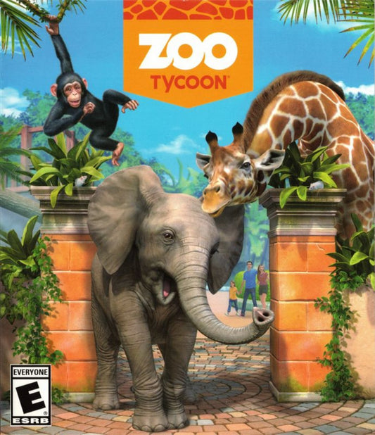 Zoo Tycoon – Xbox One (XONE) cover art for zoo management simulation video game