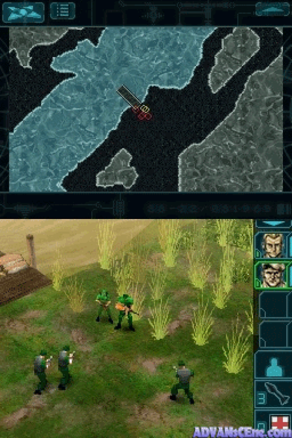 Elite Forces Unit 77 gameplay for Nintendo DS (DS) tactical shooter action video game