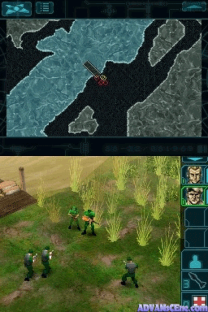Elite Forces Unit 77 gameplay for Nintendo DS (DS) tactical shooter action video game