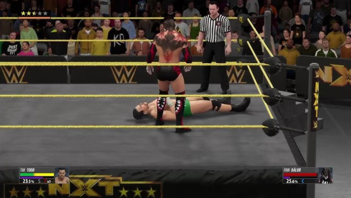 WWE 2K16 – PlayStation 4 (PS4) video game gameplay, professional wrestling sports game.