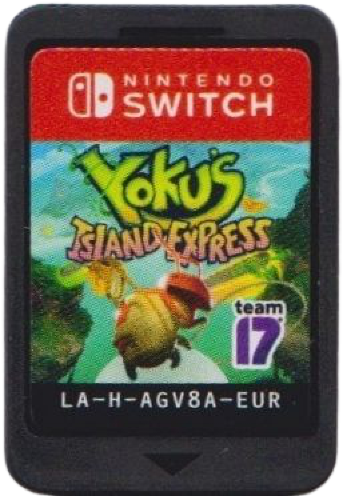 Yoku's Island Express Nintendo Switch inspired design featuring charming pinball platform adventure aesthetic vibrant tropical island exploration unique physics based gameplay colorful characters whimsical quests open world discovery and family friendly fun presentation cartridge