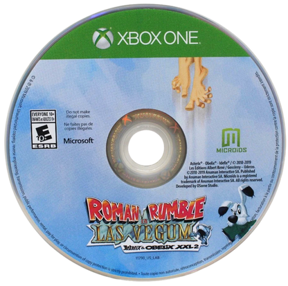 Roman Rumble in Las Vegum – Xbox One (XONE) disc for action-adventure platformer video game