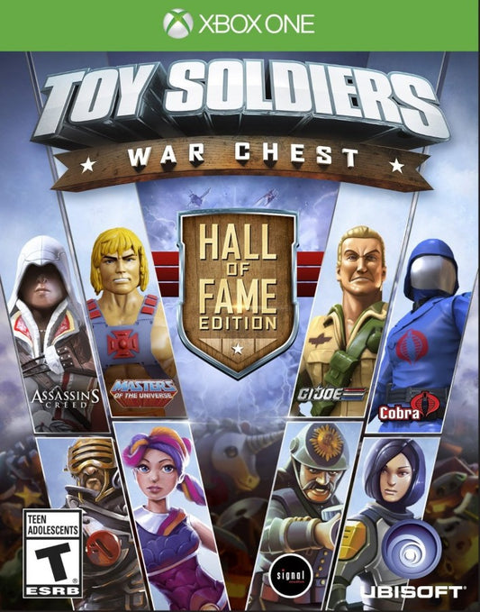 Toy Soldiers: War Chest [Hall of Fame Edition] – Xbox One (XONE) cover art for action strategy video game