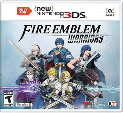 Fire Emblem Warriors cover art for Nintendo 3DS (3DS) hack and slash action video game