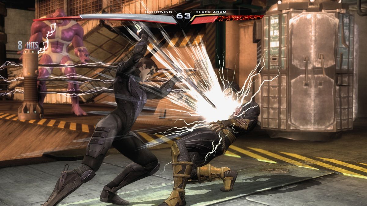 Injustice: Gods Among Us [Ultimate Edition] – PlayStation 4 (PS4) video game gameplay, superhero fighting game.