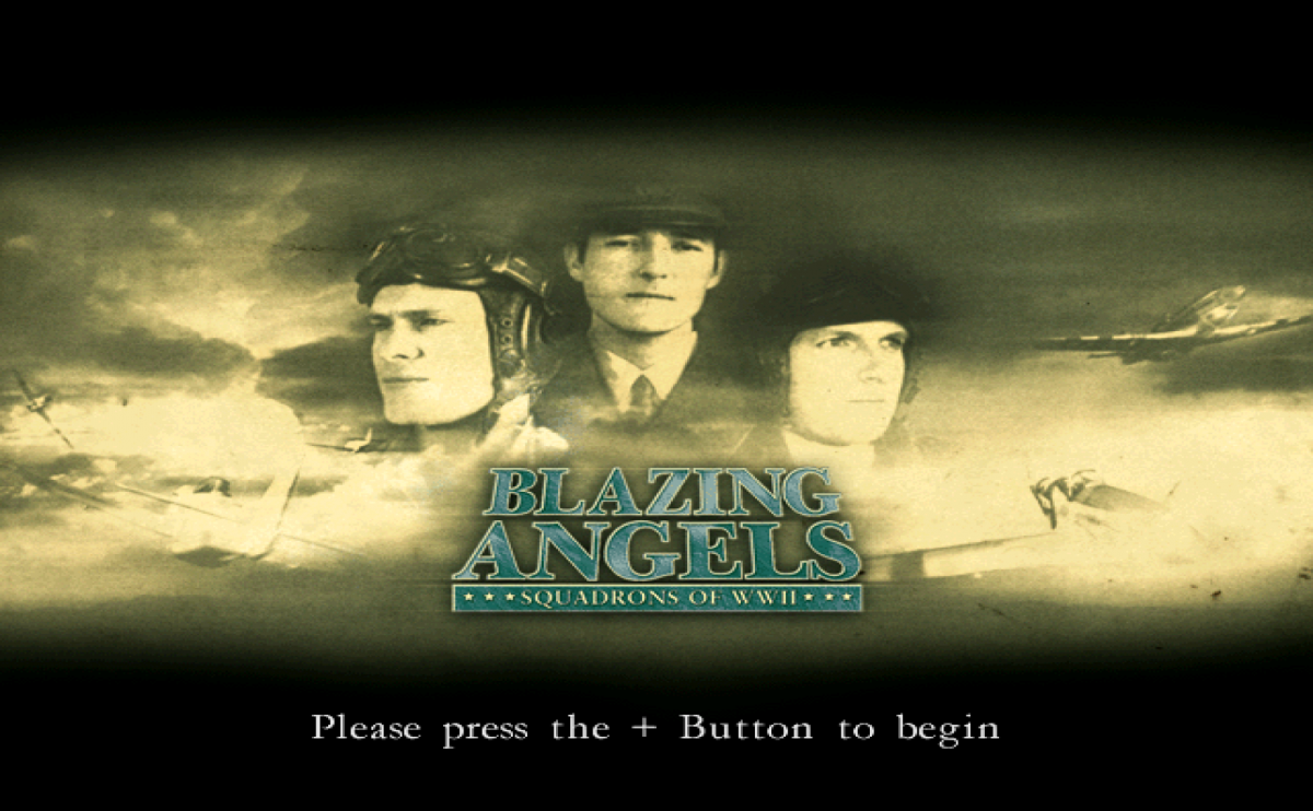 Blazing Angels Squadrons of WWII game featuring World War II aerial combat, historical fighter planes, and action-packed flight simulation gameplay