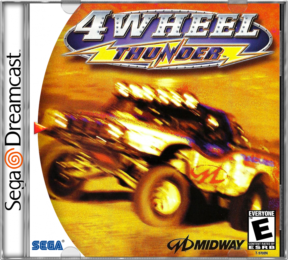 4 Wheel Thunder cover art for Sega Dreamcast (DC) video game