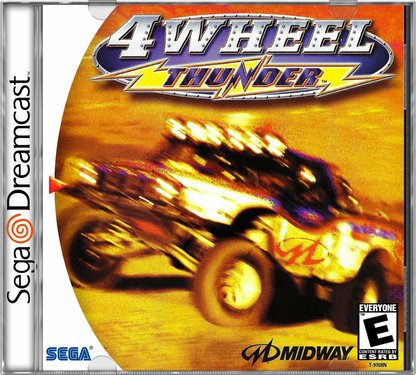 4 Wheel Thunder cover art for Sega Dreamcast (DC) video game