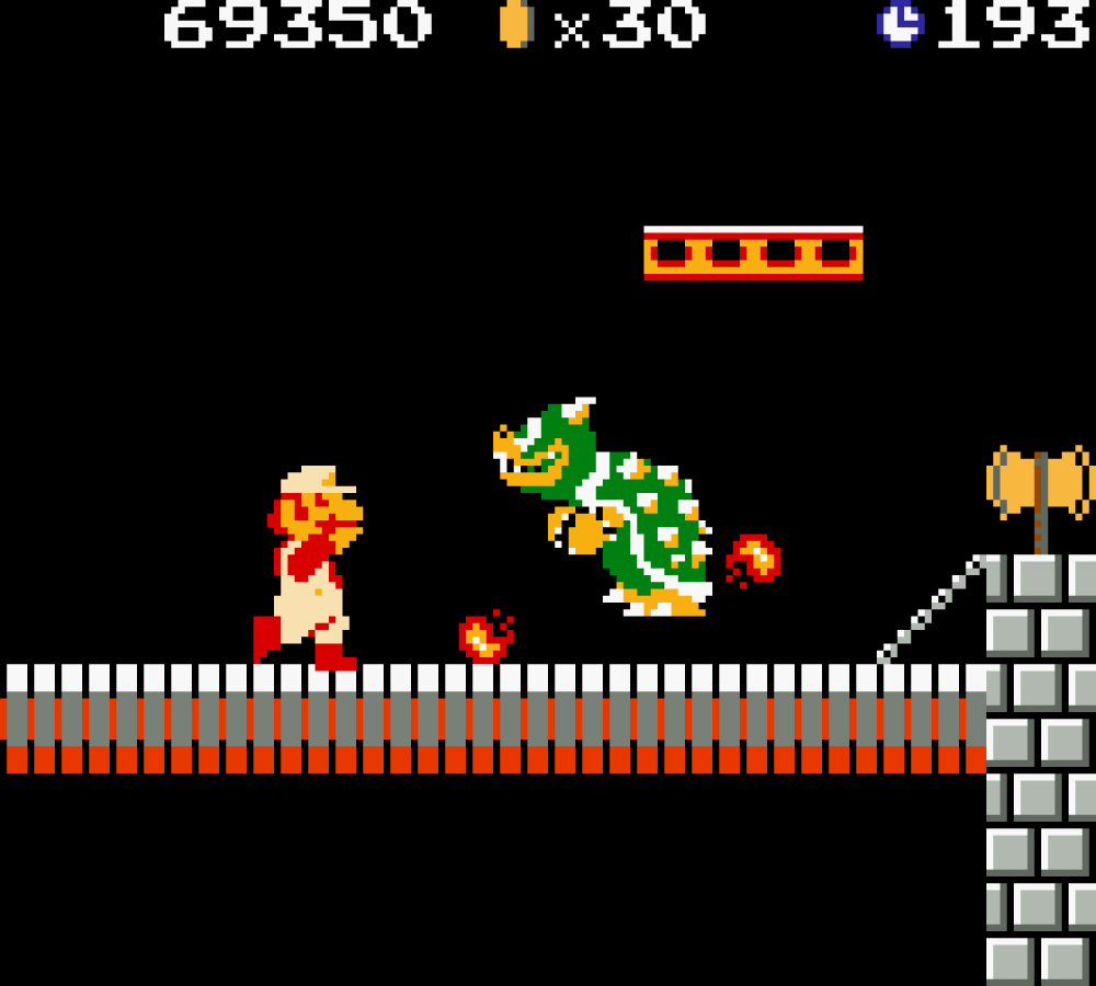 Super Mario Bros Deluxe for Game Boy Color, gameplay for a platformer video game with side-scrolling gameplay, classic level design, retro action challenges, and iconic character-based gameplay