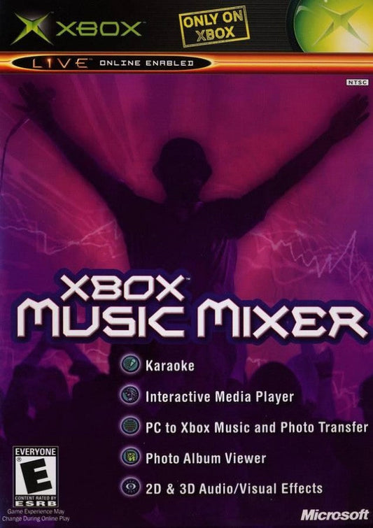 Xbox Music Mixer cover art for Xbox (XBOX) video game