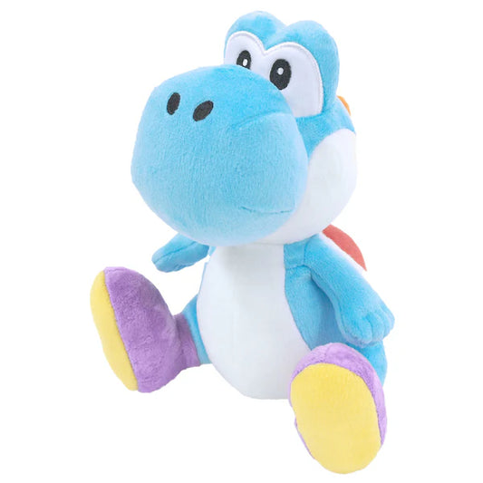Light Blue Yoshi 8 inch plush toy