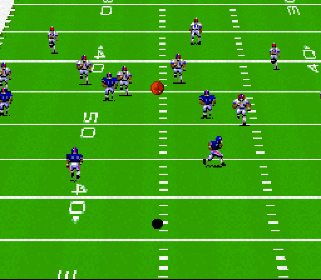 John Madden Football gameplay image for Super Nintendo Entertainment System SNES retro video game 