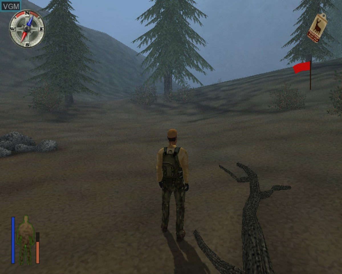 Cabela’s Big Game Hunter 2008 for PlayStation 2 with large-game hunting and outdoor expedition theme gameplay