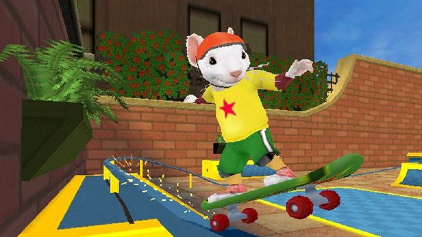 Stuart Little 3: Big Photo Adventure – PlayStation 2 (PS2) video game gameplay, platformer and adventure.