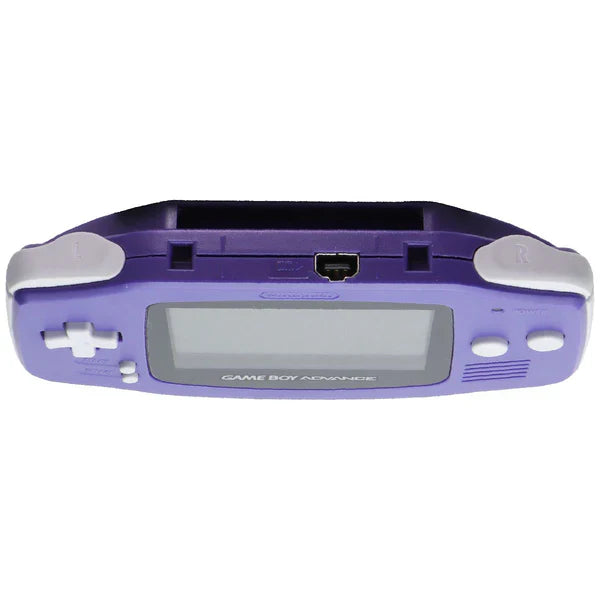 Game Boy Advance (GBA) System [Scratch & Scuff] [Indigo] Nintendo handheld gaming system