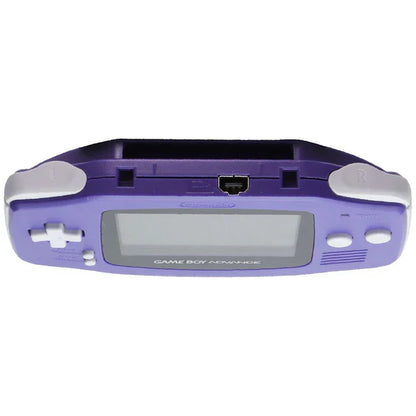 Game Boy Advance (GBA) System [Scratch & Scuff] [Indigo] Nintendo handheld gaming system
