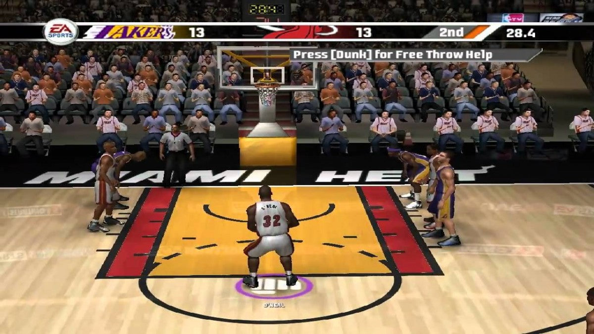 NBA Live 2007 PlayStation 2 inspired design featuring realistic basketball simulation aesthetic licensed NBA teams and players authentic arena atmosphere fast paced court action franchise mode gameplay competitive sports gaming nostalgic PS2 presentation gameplay 