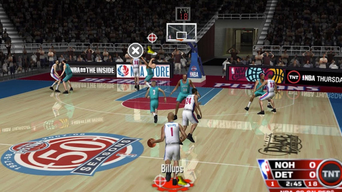 NBA 09 The Inside game for the PlayStation 2 featuring basketball gameplay with NBA teams and players story driven career mode quick play options and realistic on court action gameplay 
