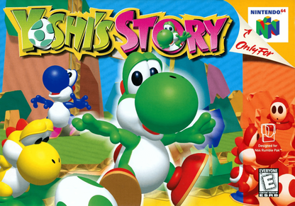 Yoshi's Story cover art for Nintendo 64 (N64) video game