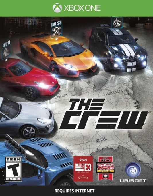 The Crew cover art for Xbox One (XONE) video game