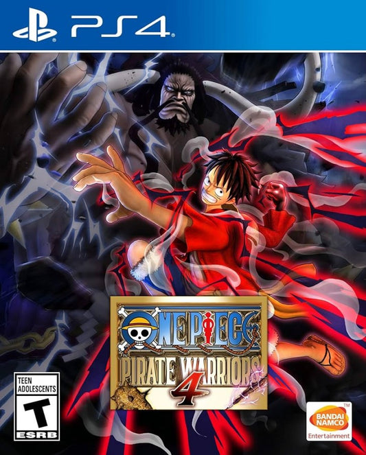 One Piece: Pirate Warriors 4 cover art for PlayStation 4 (PS4) video game