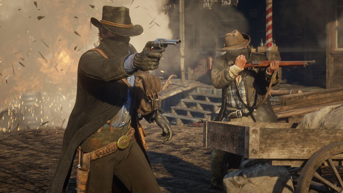 Red Dead Redemption 2 – PlayStation 4 (PS4) video game gameplay, open-world action-adventure