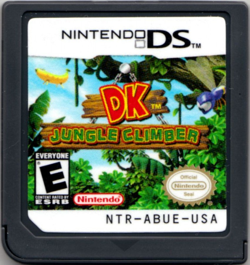 DK Jungle Climber cartridge for Nintendo DS (DS) platforming adventure video game