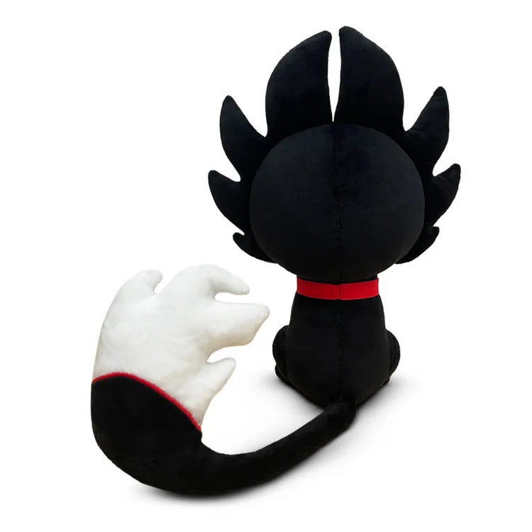 KeeKee 9 Inch Plush Hazbin Hotel collectible plush toy featuring KeeKee character black cat design expressive eyes distinctive animated series styling soft stuffed figure 9 inch display size Hazbin Hotel merchandise plush toy collection shelf decor animation fan gift and collectible appeal
