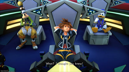 Kingdom Hearts III – PlayStation 4 (PS4) video game gameplay, action role-playing game.